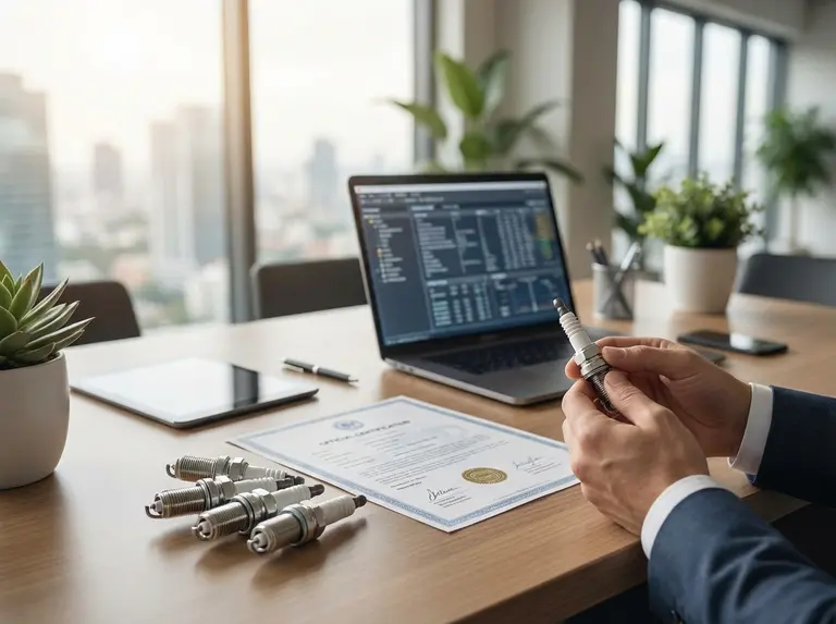 Сертификат на свечи зажигания